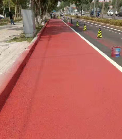 琼中彩色路面喷涂施工要点